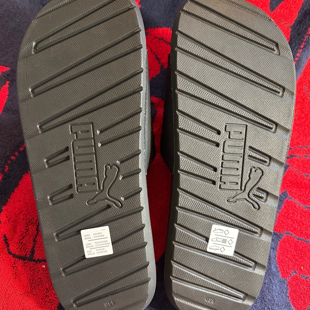 Puma Cool Cat 2.0 Slides Men's Size 9 - Picture 3 of 4